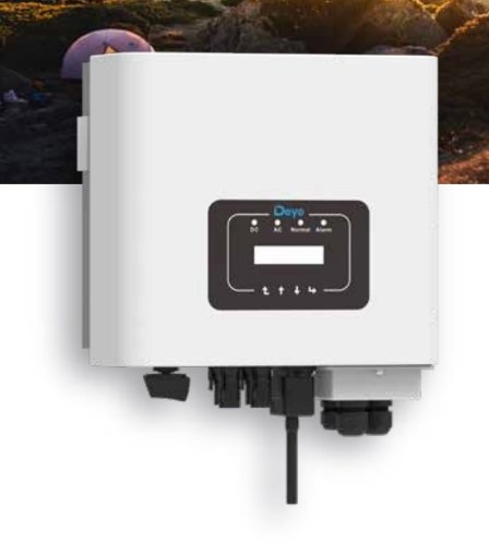 INVERSOR ON GRID MONOFASICO 2MPPT 220V 6.6KW DEYE